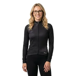 Maglia A Maniche Lunghe Pure Dye Black