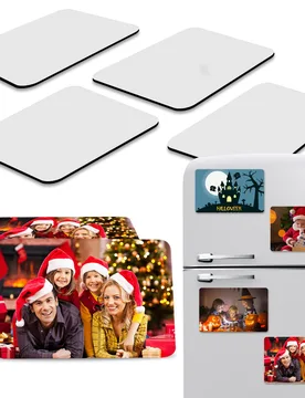 Pcs/Set Sublimation Blanks Fridge Magnets Personalized Sublimation Blanks Products For Fridge Home Kitchen Office Decoration - Aliexpress - FashionsVida