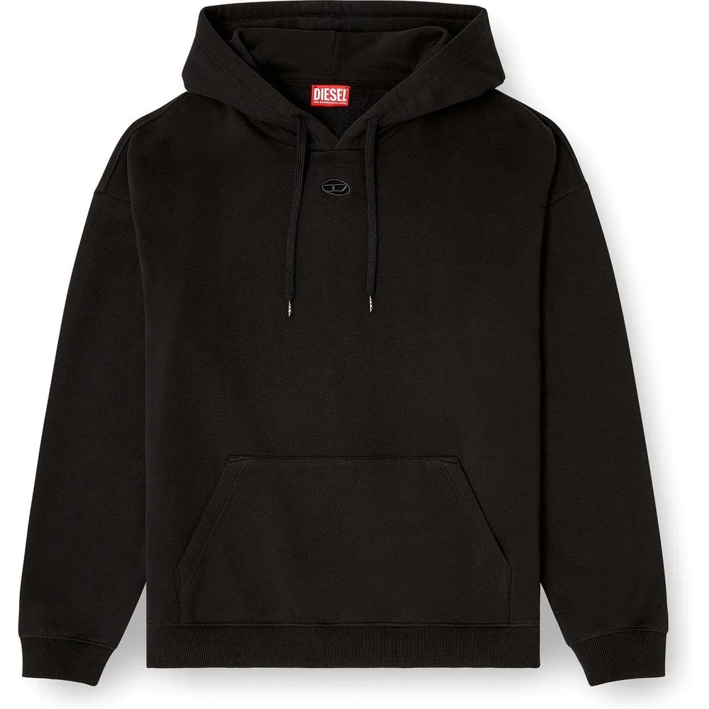 Sudadera de hombre de corte relajado con bolsillo canguro - Diesel - FashionsVida