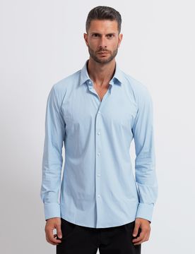 BOSS Camicie Celeste