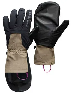 Gants Cirque Black / Walnut M Homme