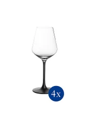 Calice da vino rosso Manufacture Rock, set da 4, 470 ml nero