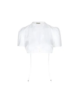 Gottseidank Dirndlbluse blanc 42 - Gottseidank - FashionsVida