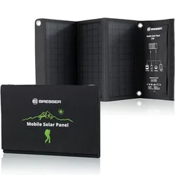 Caricabatterie Solar Usb Dc Output Mobile 21w Black / Grey