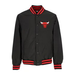 Giubbotto Bomber Uomo Nba Script Bomber Jacket Chibul Black/front Door Red