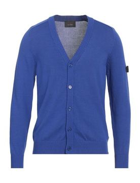 Strickjacke Herren Blau M Herren
