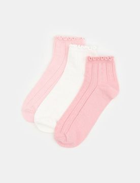 Calzini a coste 3 pack - multicolor