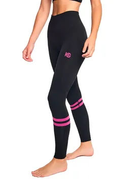 Leggings Pentro Black / Pink XL