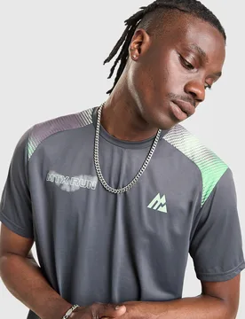 MTX Run Disperse T-Shirt - Herren, Grau - male - Size: XL - MONTIREX - FashionsVida