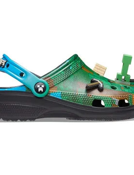 Zuecos unisex Minecraft Classics Clog U - Crocs - FashionsVida