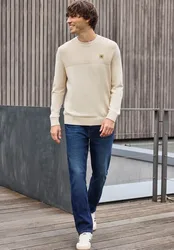 Street One Strukturmix Pullover male Beige