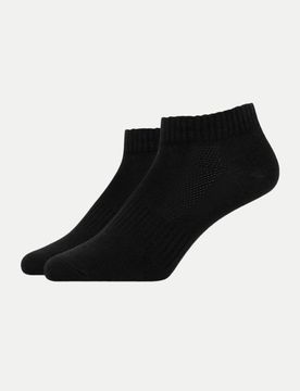 Sneakersocken Quarter Schwarz 35-38