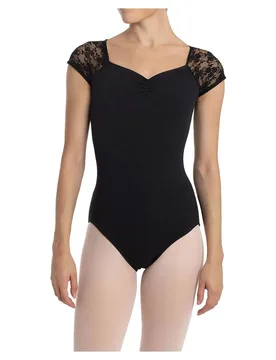 Justaucorps à Manches Courtes Blondcor Black L - Intermezzo - FashionsVida