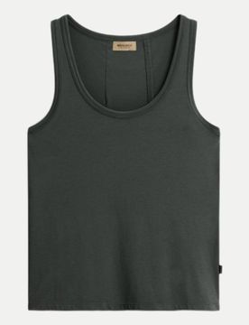 WOOLRICH Tank-Top Schwarz L