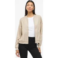 Chaqueta bomber de mujer con cremallera
