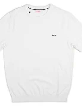 T-shirt Uomo Sun68 K34106/31 PANNA - Sun68 - FashionsVida
