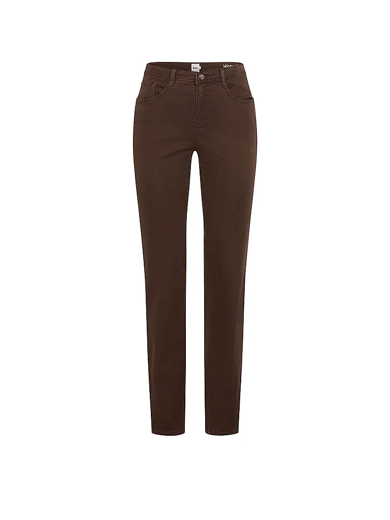 Pantaloni MARY marrone 40 (corto) - Brax - FashionsVida