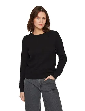 Vila Pull Dalo Black 2XL Femme