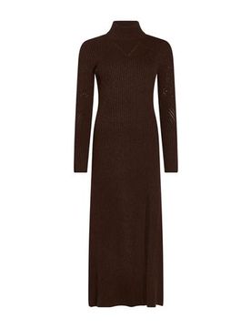 Maxi-Kleid Damen Schokobraun 0,1,2,3 Damen