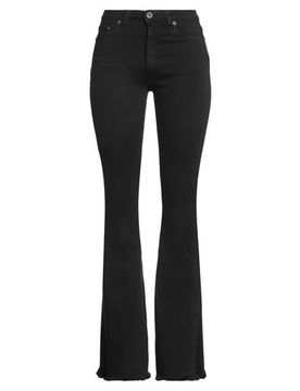Pantalones vaqueros Mujer Negro 25 Mujer