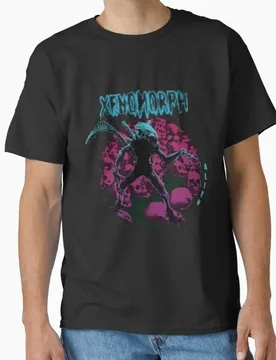 ALIEN XENOMORPH Retro Horror Sci-Fi Predator Gift T shirt Jungle Hunter Alien Warrior Graphic Clothes All size Tops S-6XL - Aliexpress - FashionsVida