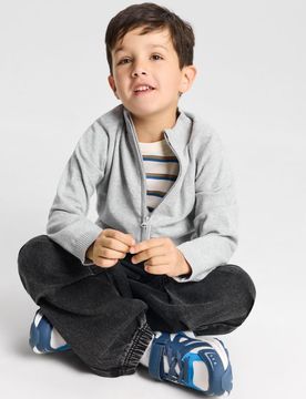Sneakers con Velcro e Lacci Elastici - multicolor