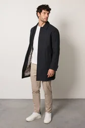 Navy Classic Mac Jacket - Navy - Size: S