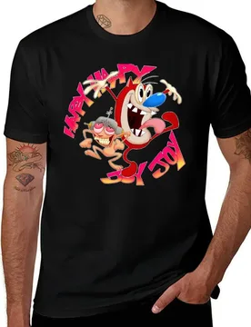 Happy Happy Joy Joy T-Shirt Industrial Work Tee Shirt T-Shirt - Aliexpress - FashionsVida