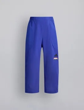 Manchester United x Kids City Tech Winterised Pants Blue 13-14Y - Adidas - FashionsVida