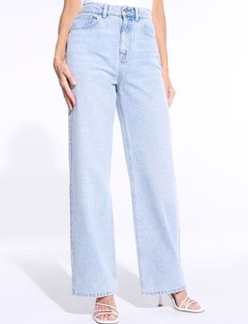 Sinsay - Jeans wide leg - blu