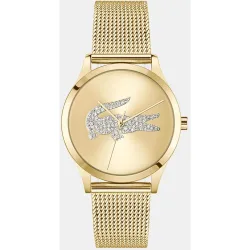 Reloj de mujer Crocodelle de acero dorado
