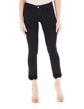 Jeans cropped LIU JEANS NERO 27