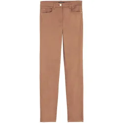 Pantalones de mujer corte slim tobillero