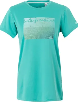 FingalIX Damen T-Shirt, türkis 38