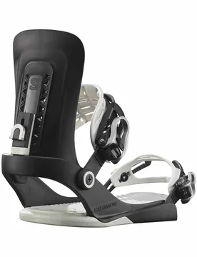 Fixations de snowboard all-mountain freeride - Edb Mindful en Nylon - Taille 34,5-40 - Blanc - Salomon Snowboard - FashionsVida