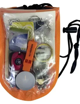 Überlebensset Waterproof Survival Kit Default Title adult - Bcb - FashionsVida