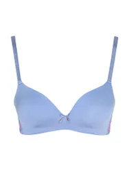 BH ohne Bügel MARIA cornfl-pink blau 70C damen