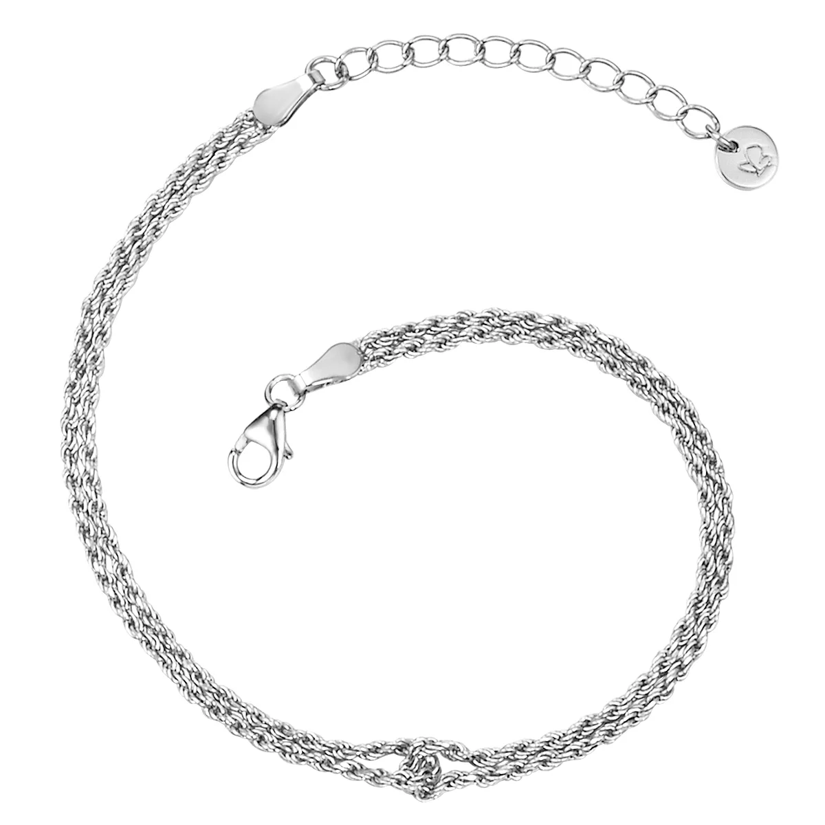 Womens Sterling Silver Bracelet - One Size - Glanzstücke München - FashionsVida