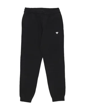 Pantalone Tuta Felpato Uomo Logo Sweatpant Black - IUTER - FashionsVida