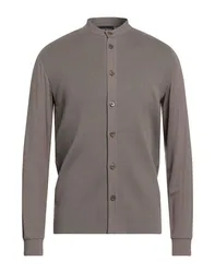 Strickjacke Herren Khaki L Herren