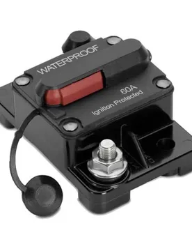 R-19 Waterproof Circuit Breaker 60a Black One Size unisex - Minn Kota - FashionsVida