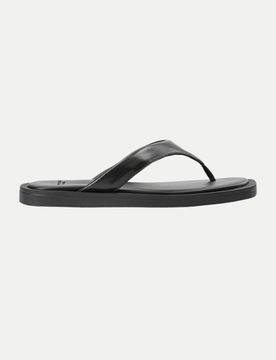 Sandalen mit Zehensteg Schwarz 40