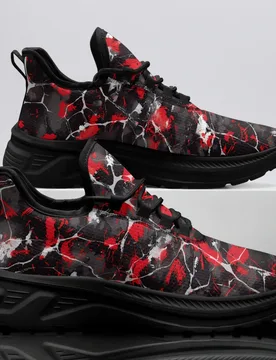 XIXIRIMIDO Womens Walking Shoes Nurse Shoes Nurse Sneakers Splashed Ink Print Tenis Masculino De Corrida Barefoot Shoes 35-48 - Aliexpress - FashionsVida