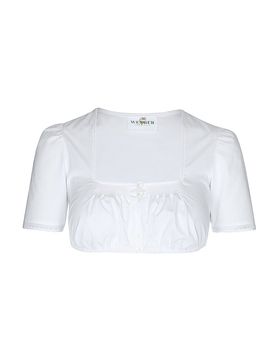Dirndlbluse HERLINDE weiss 32 damen