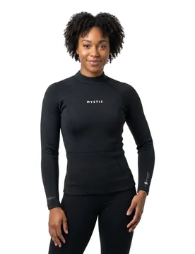 T-shirt Thermique à Manches Longues Lunar Top 2mm Black XL