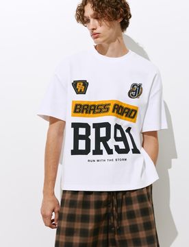 T-Shirt Boxy Brass Road