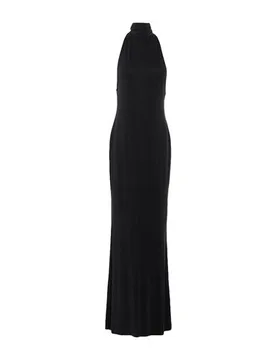 Maxi-Kleid Damen Schwarz 40 Damen - Versace Jeans Couture - FashionsVida