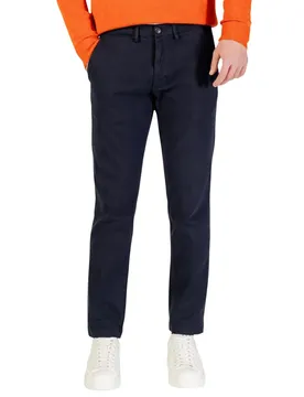 Borghese Herren Hose Blau 498732