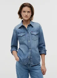 TOMMY JEANS CAMICIA JEANS REGULAR S