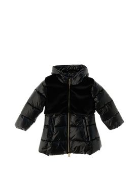 Piumino effetto metallizzato NERO 4A
